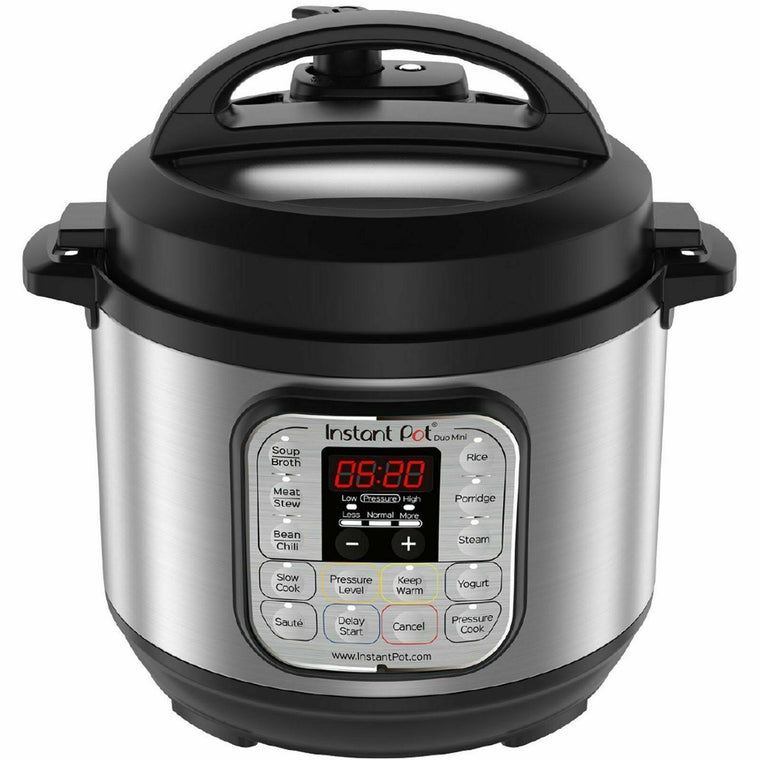 Instant Pot Duo Mini 7-in-1 3qt Electric Pressure Cooker – Silver