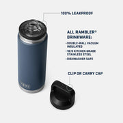 YETI x Collegiate Fandom Collection Big Al™ 26 oz Rambler® Water Bottle