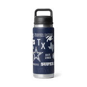 YETI x NFL Fandom Collection Cowboys 26 oz Rambler® Water Bottle