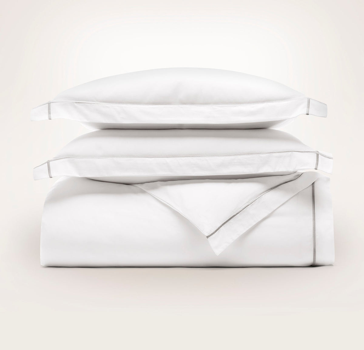 Percale Embellished Duvet Set
